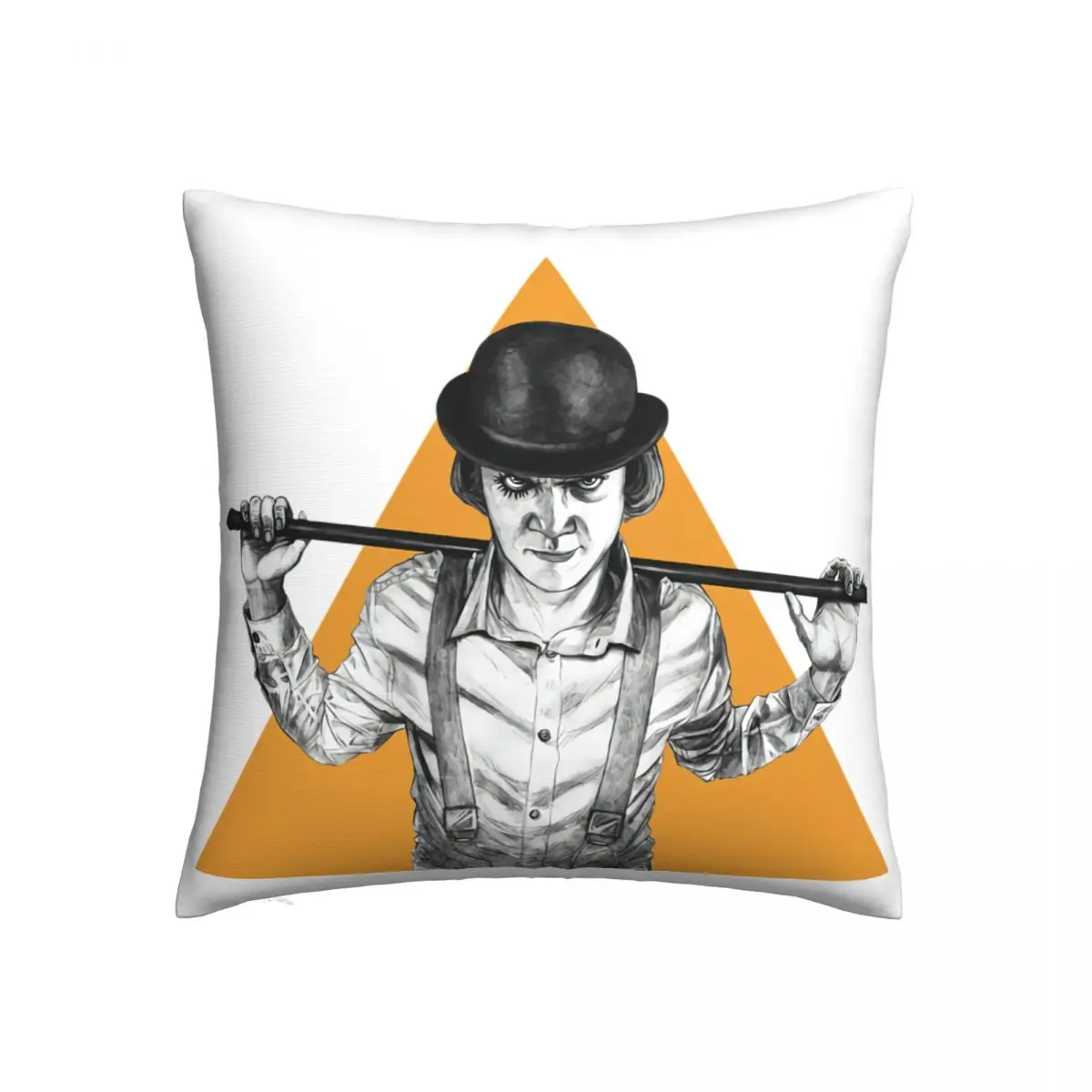 

Clockwork Orange Pillow Case Clockwork Orange Home Decor Zipper Pillowcase Spring Decorative Polyester Cover