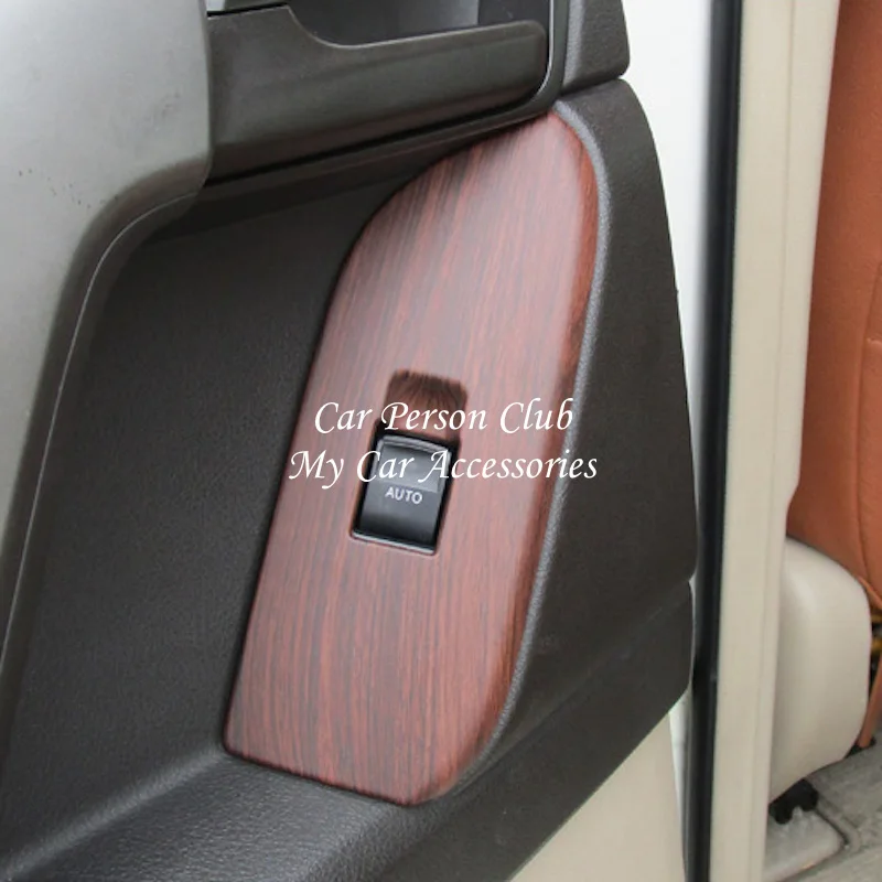 Для Toyota Land Cruiser Prado 150 2010- двери, окна, стекло, подъемный переключатель, крышка, интерьер, подлокотник, панель, отделка, АБС-пластик, автомобильные аксессуары