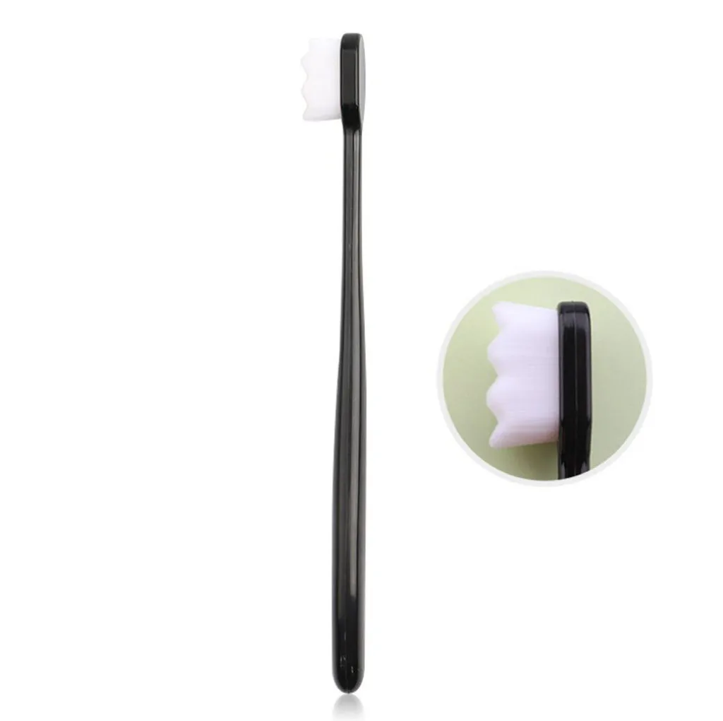 Мягкая зубная щетка со щетиной для беременных детская Micro nano пушистая уход за