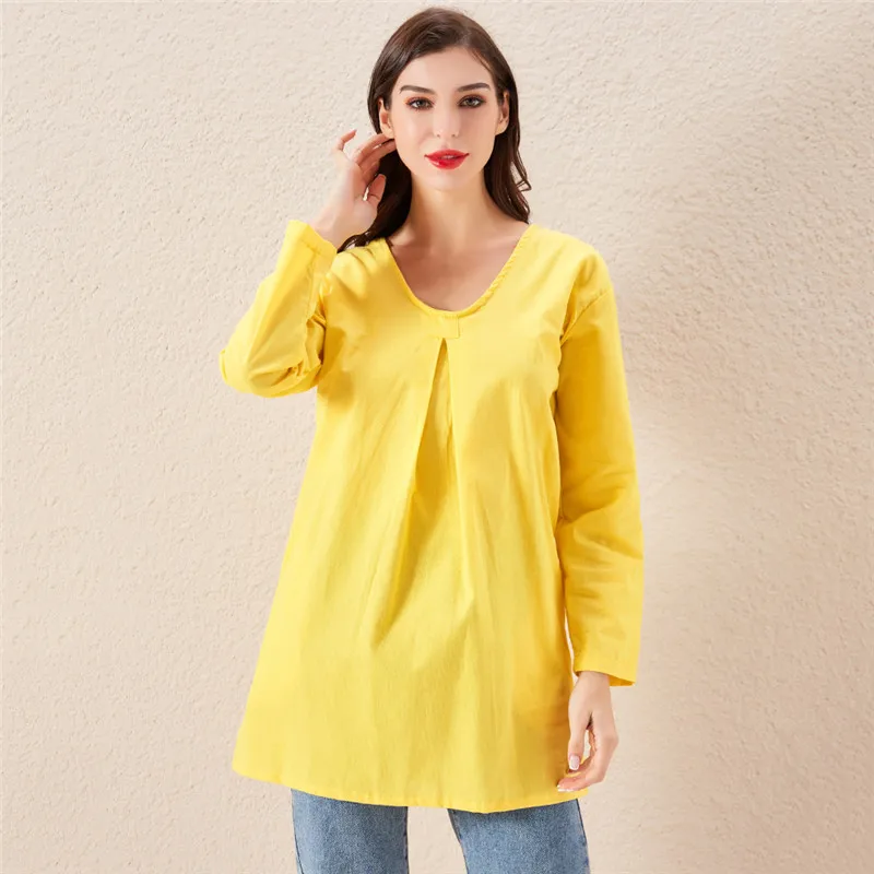 

Loose Ladies T Shirt Summer New Fashion Street Harajuku Top Casual V Neck Solid Color With Pocket Female T Shirt