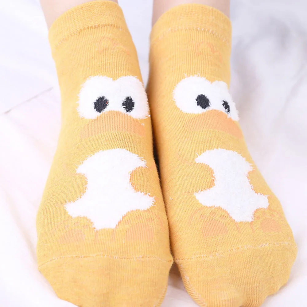 Женские хлопковые носки стереоскопические милые женские в виде животных