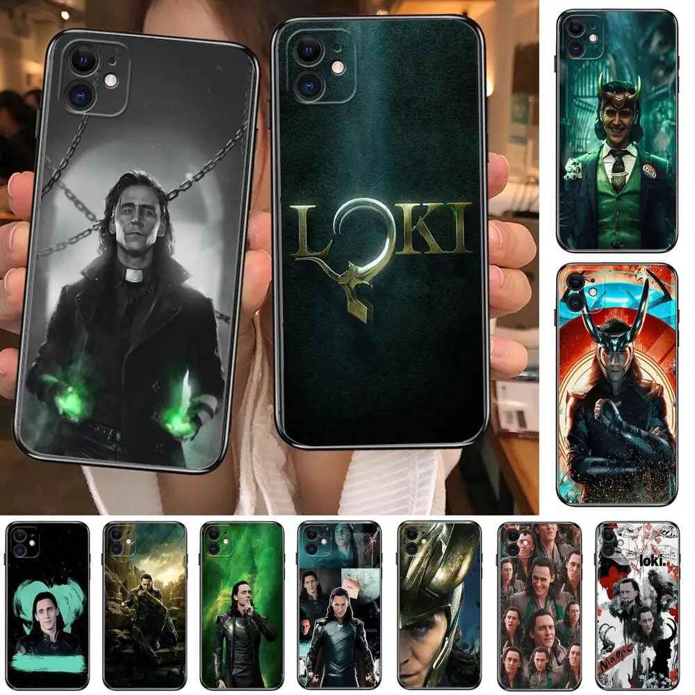 

Loki Marvel HD Phone Cases For iphone 13 Pro Max case 12 11 Pro Max 8 PLUS 7PLUS 6S XR X XS 6 mini se mobile cell