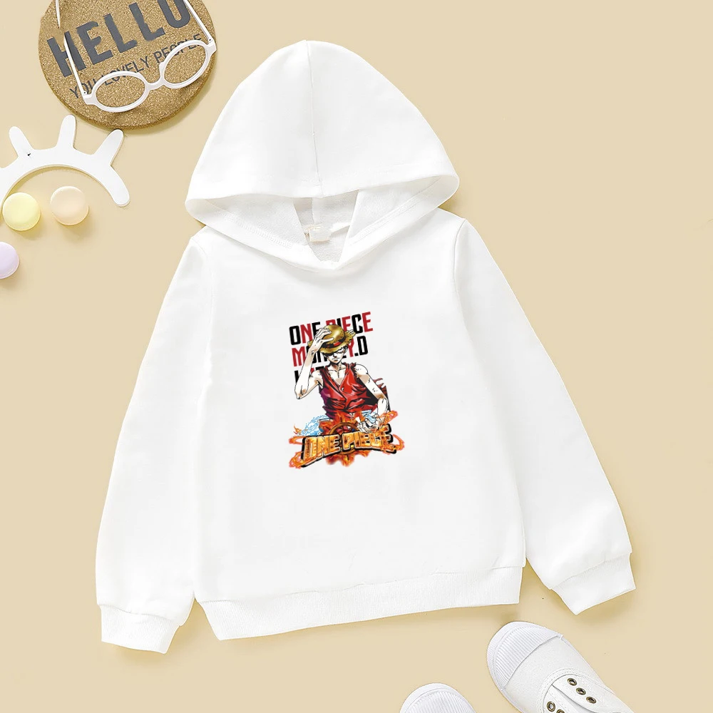 

Anime One Piece Luffy Anime Print Men Hoodies Japan Street Clothes Simplicity Fashion Hoodie Fleece Loose O-Neck Pullover Autumn