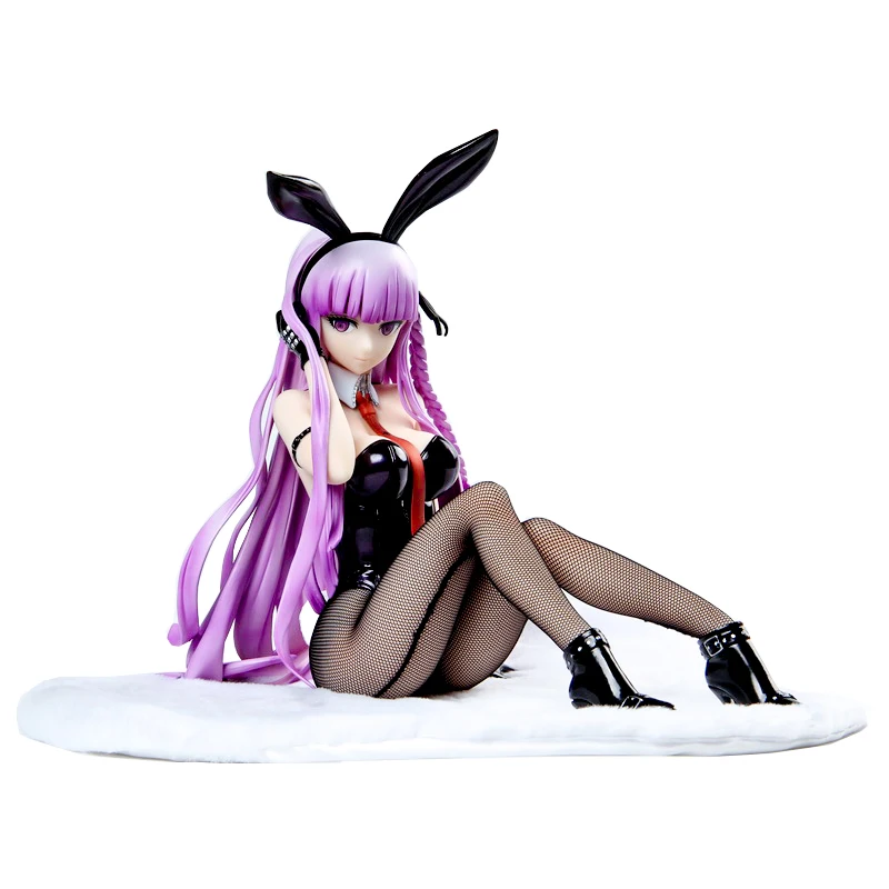 

Аниме 1/4 ver.Sexy Girl экшн-фигурки Danganronpa Kirigiri Kyouko Bunny Girl 22 см ПВХ aldult коллекционные модели куклы игрушки