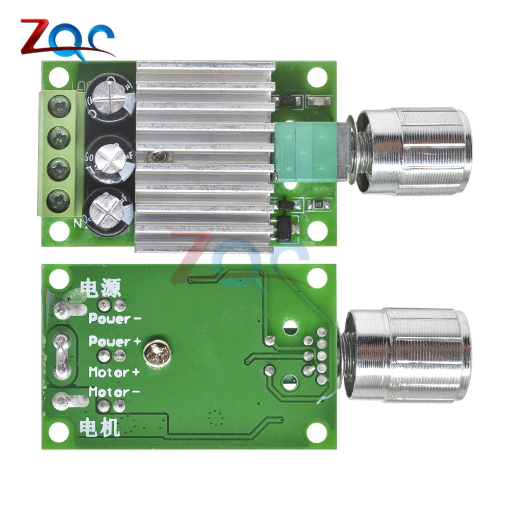 DC 12 V-30 V 6 в, 12 В, 24 В постоянного тока, 30V 10A DC мотор контроллер скорости ШИМ борту модуль Скорость Управление