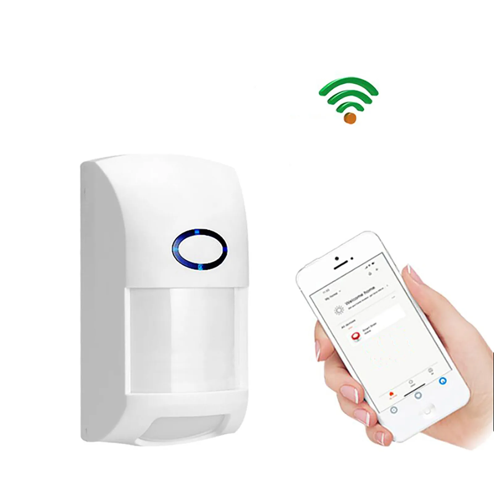 

WiFi Infrared Human Body Alarm For Home Anti-theft PIR Motion Sensor Outdoor Wireless Security Alarm System For Mobile APP