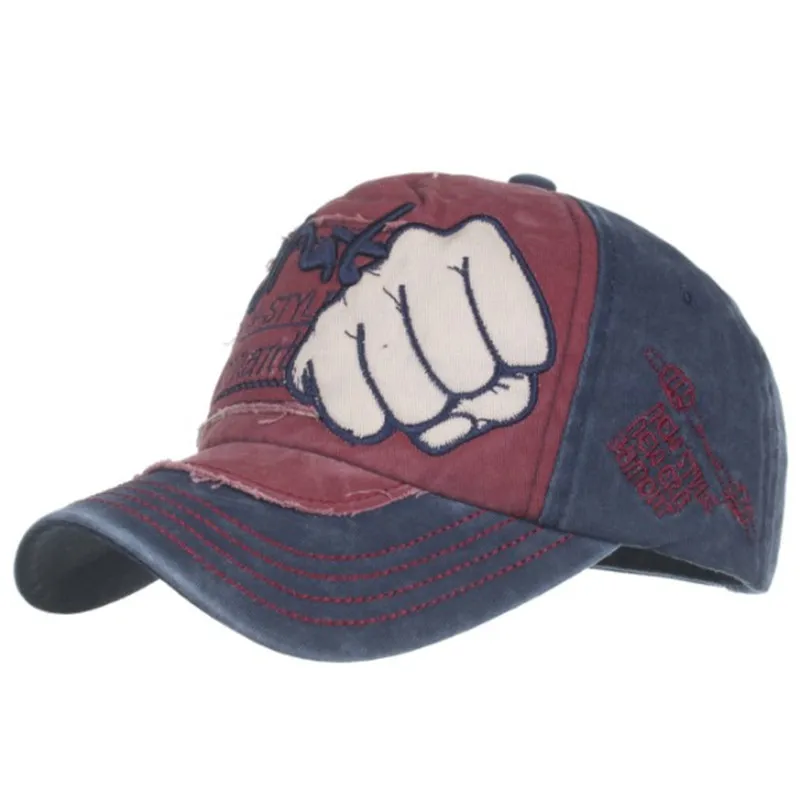 

Men Women Personality Retro Letter Embroidery Washed Cotton Baseball Cap Novelty Adjustable Size Couples Sports Cap Snapback Cap
