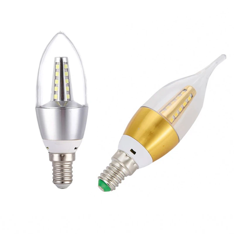 

E14 Led bulb 3W 7W 9W 12W Led Candle Light Bulb 220V Chandelier Lamp Warm/Cold White Bombillas Lampada Leds for Home Lighting