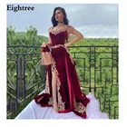 Длинное вечернее платье без рукавов, с V-образным вырезом