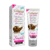 snow lady peimei snail hand foot cream foot care moisturizing anti chapping 80g foot cream wholesale