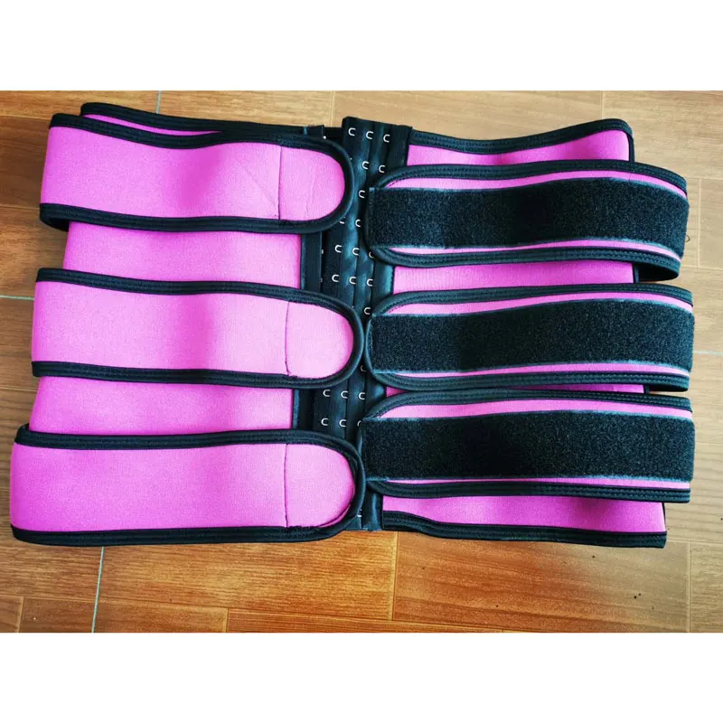 Неопреновый корсет под грудью для талии Формирующее бюстье 3 ремня похудения