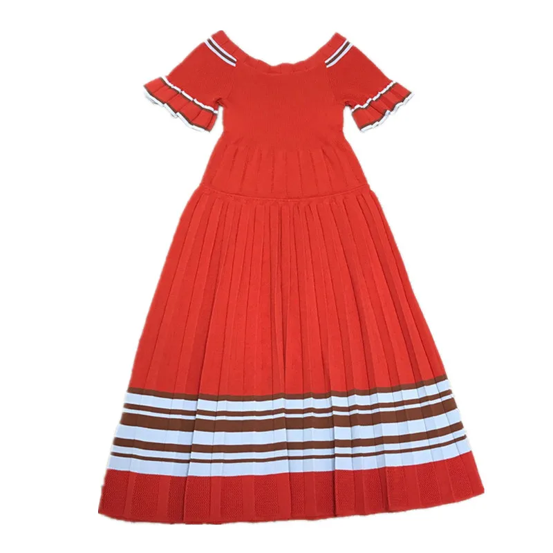 Осеннее трикотажное платье из вискозы женское облегающее Плиссированное Платье