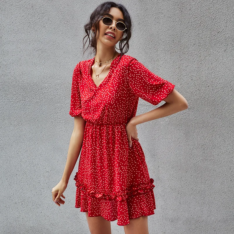 Пугало Zomer Lange Jurk Stip повседневное миди юрное ювелирное изделие с бретелькой через