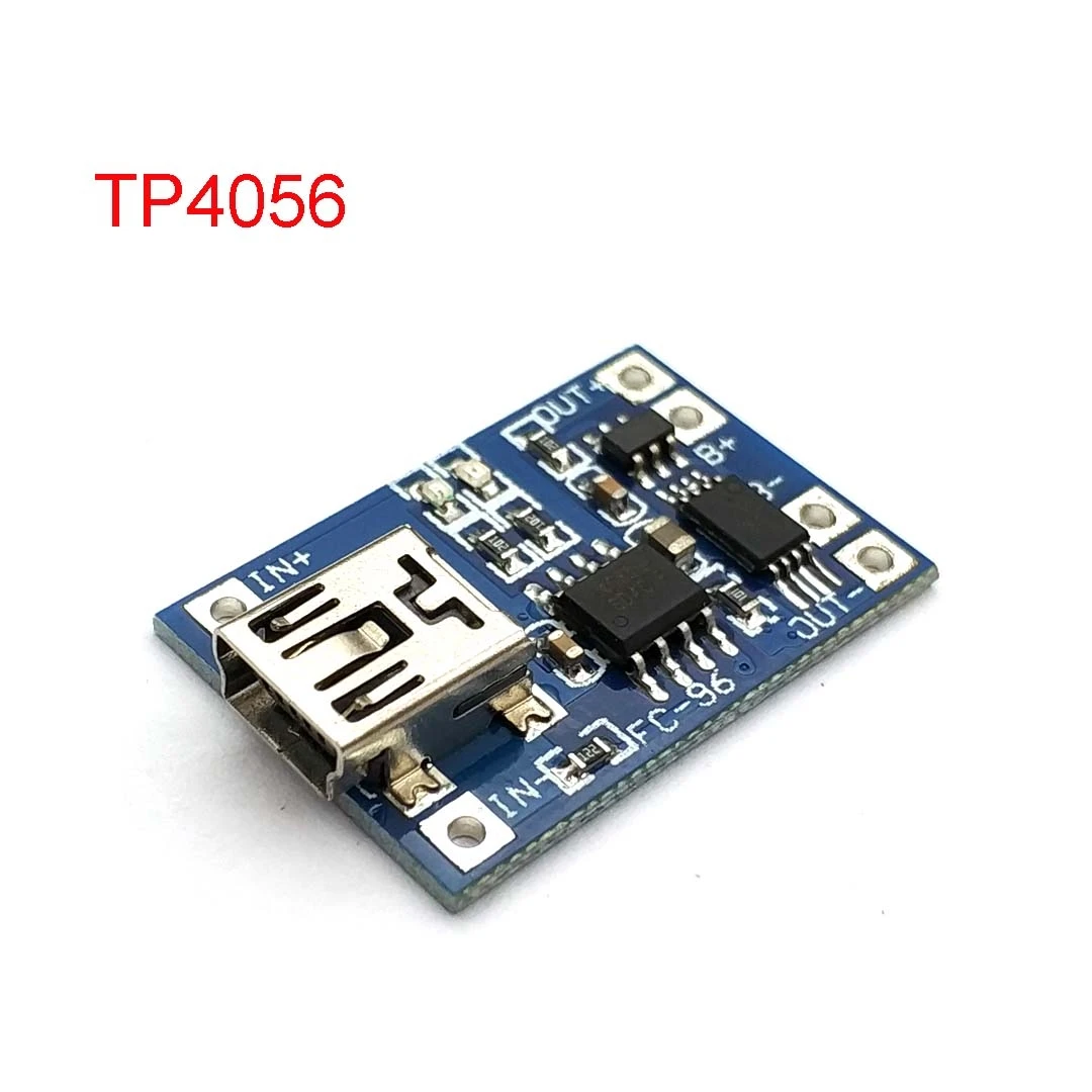 Зарядная плата TP4056 MINI USB модуль зарядного устройства для литиевой батареи 18650 5 В 1
