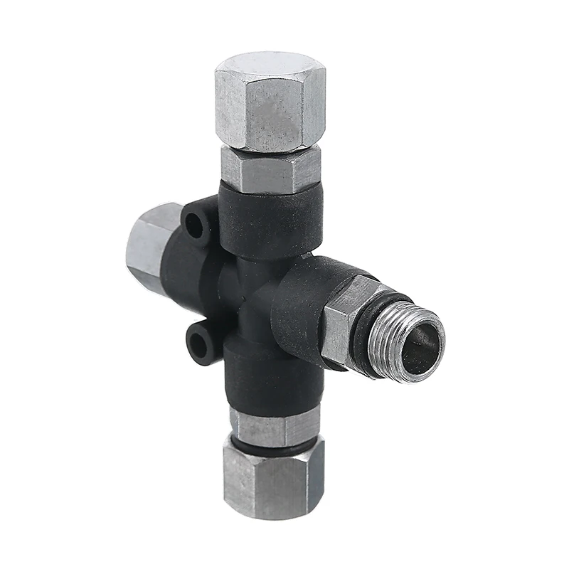 Mayitr 3-сторонний воздушный разветвитель фитинг соединитель 1/8 дюйма BSP 50 МПа