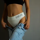 Сексуальные трусики, Женская Стринги, стринги, женские стринги, нижнее белье с буквами, эластичные, новинка женские трусики