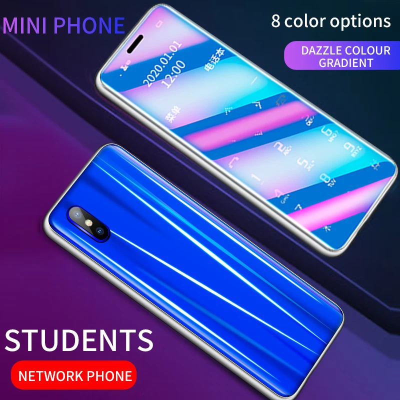 Ультратонкий мини-мобильный телефон I8 GSM 2G с двумя SIM-картами сенсорный ключ