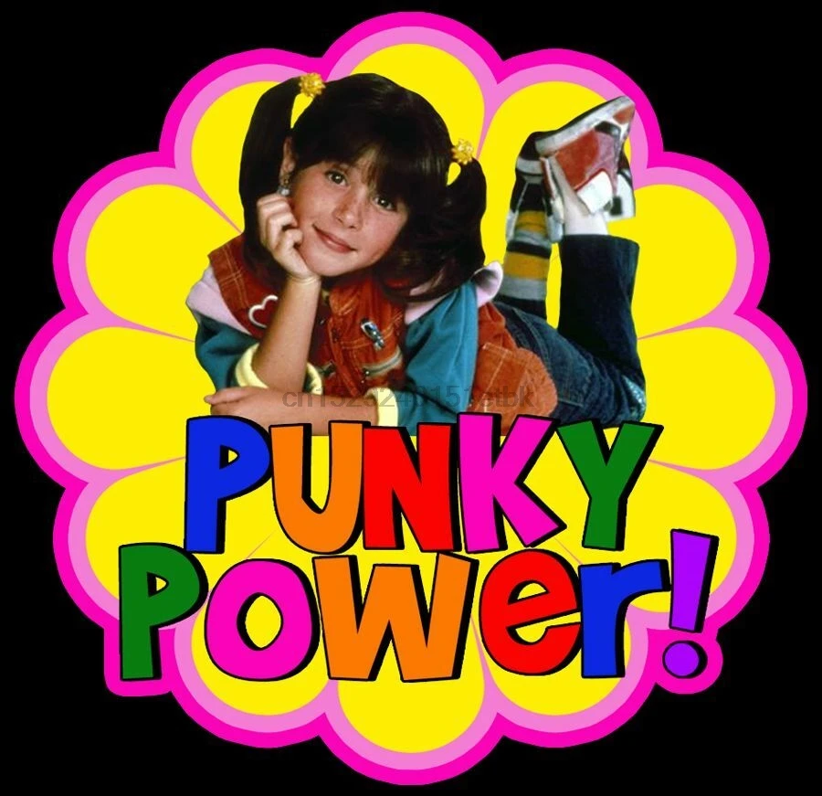 80 TV Classic Punky Brewster Power! Пользовательская футболка любого размера цвета|Мужские