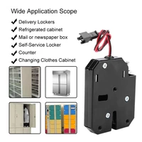 new electromagnetic lock dc 12v supermarket intelligent locker electronic lock access control mailbox lock state feedback