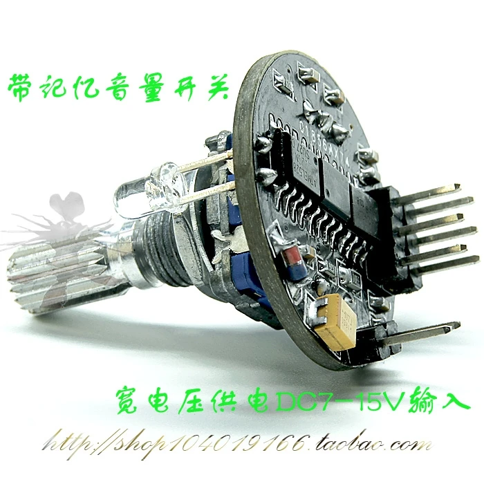 

Potentiometer Module 360 Degree Potentiometer Volume Switch with Memory Number