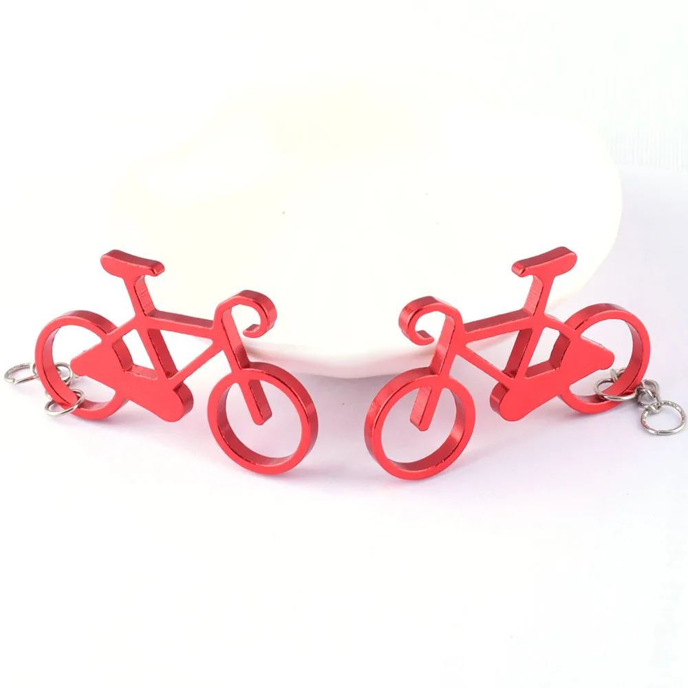 

Miniature Vintage Red Bicycle with Chain 58mm 6pcs Fairy School Accessories Dollhouse Minis Country Rustic Home Accents