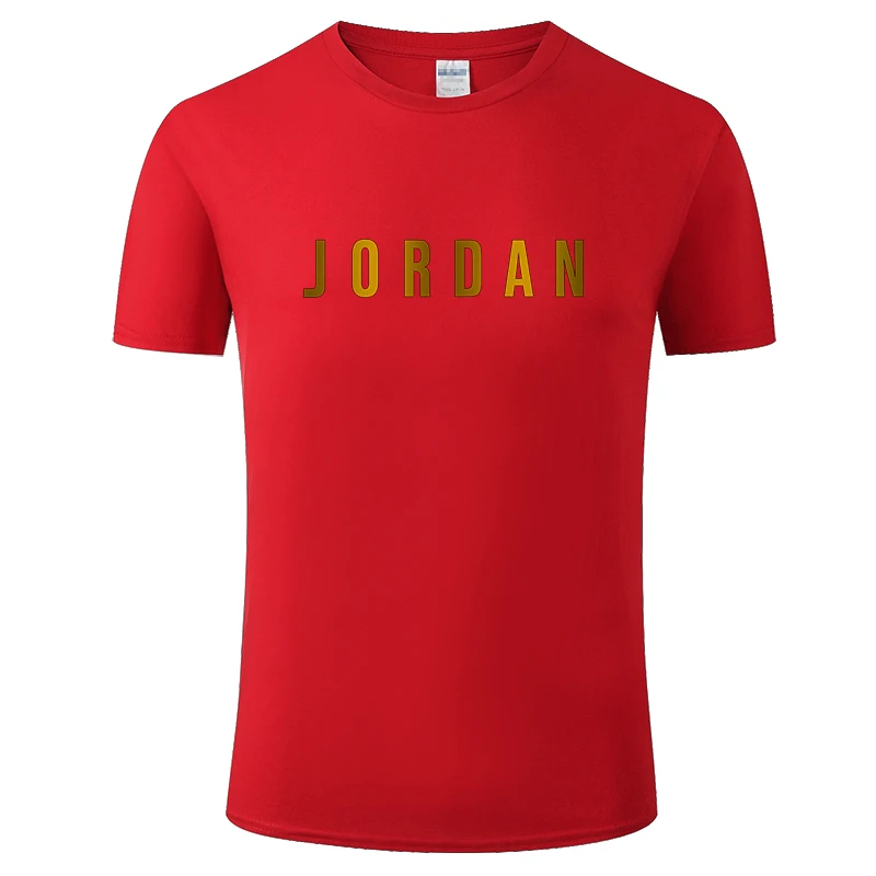 

2021 New Men T-shirt Summer Casual Short Sleeve O-neck Streetwear Outdoor Tees Harajuku Weekend JORDAN Print T Shirts Male