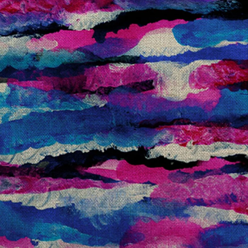 

Linen Abstract Watercolor Cushion Throw Pillow Pillowcase Waves Stripes Sofa Home Decor Pillow Cover
