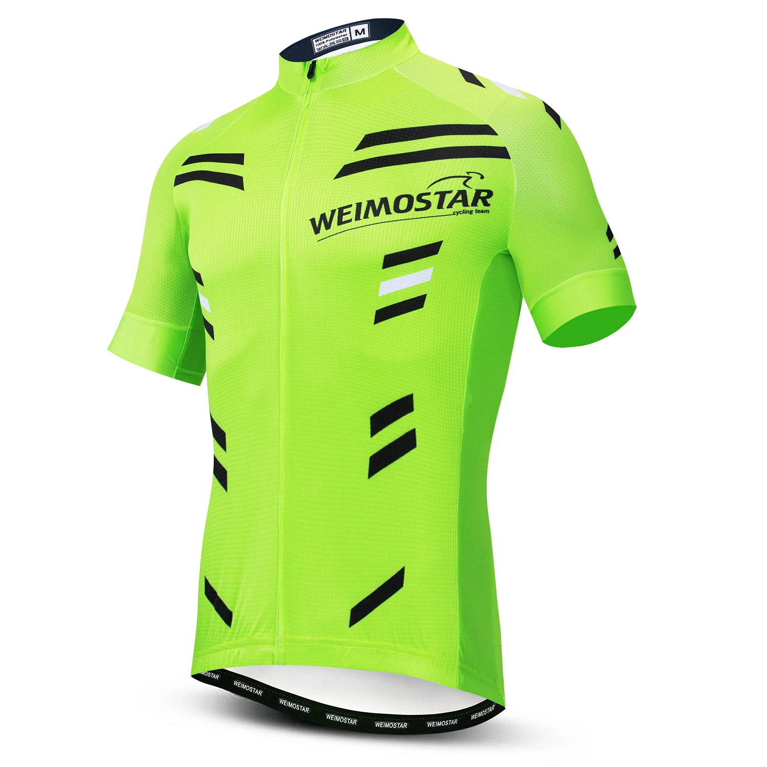 

Weimostar 2021 Cycling Jersey Men's Bike Jerseys Road MTB Bicycle Tops Pro Team Ropa Maillot Ciclismo Racing Shirt Green White