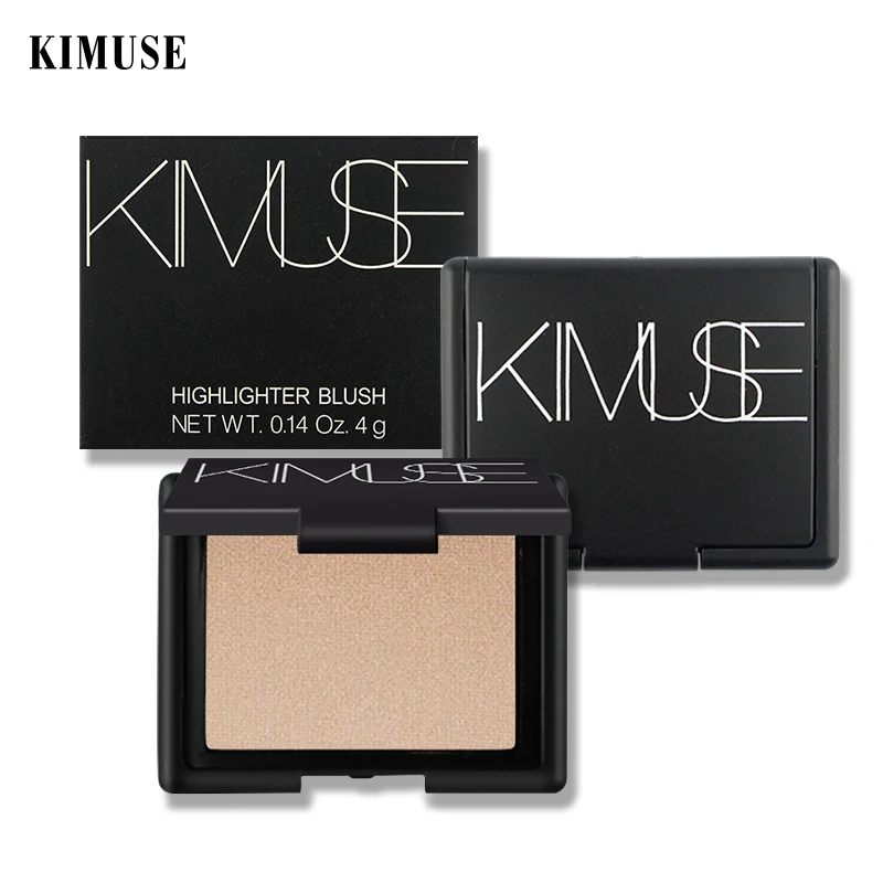 KIMUSE Хайлайтер для лица компактная пудра палитра макияжа осветитель бронзатор