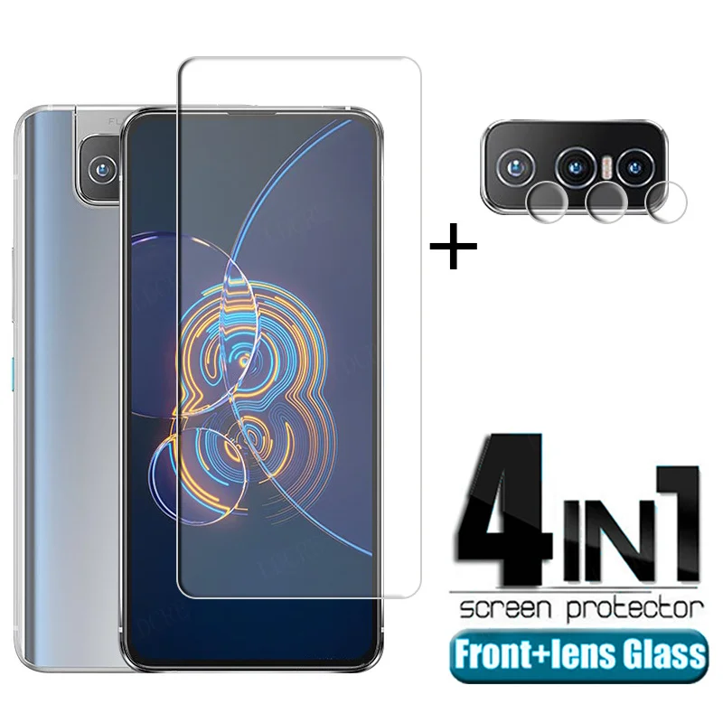 

For Asus Zenfone 8 Flip Glass For Asus Zenfone 8 Flip Tempered Glass HD Film Screen Protector For Asus Zenfone 8 Flip Lens Glass