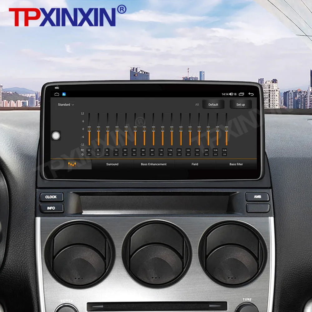 구매 안드로이드 10 6 + 128G ROM 마즈다 6 2004-2015 차량용 멀티미디어 GPS 네비게이션 스테레오 Headunit 무선 Carplay