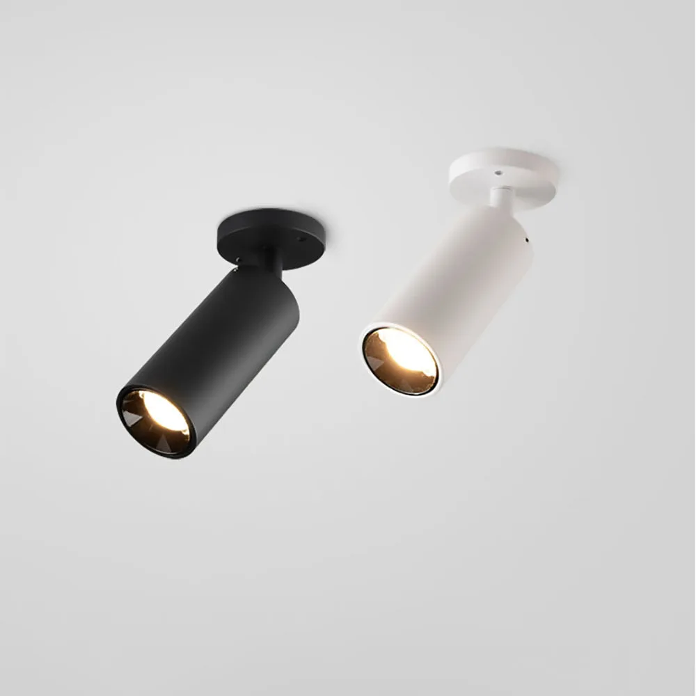 

QIUBOSS Surface LED Spotlights Dimmable for the Kitchen 220V LED Spot Lights 18W Ceiling Lamps for Bar Loft Dining Room Bedroom