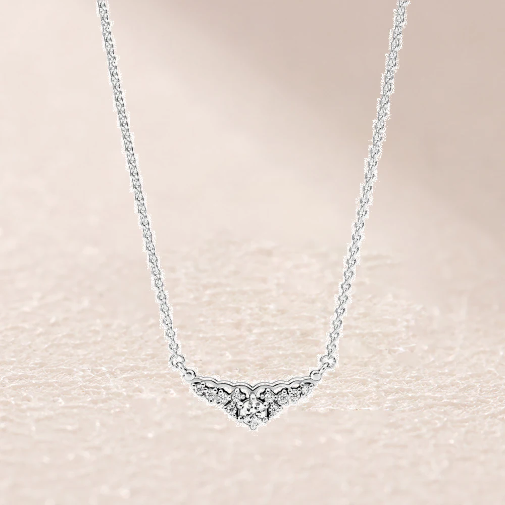 

396227CZ FAIRYTALE TIARA NECKLACE