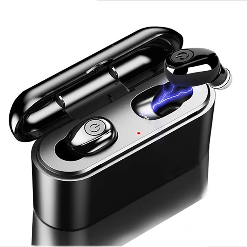 X8 TWS Bluetooth беспроводные наушники 6D стерео настоящие наушники мини TWS водонепроницаемые наушники с аккумулятором 2200 мАч