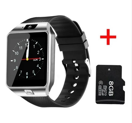 Оригинальные мужские Смарт-часы DZ09 Bluetooth TF SIM-карта камера для iPhone Samsung xiaomi huawei