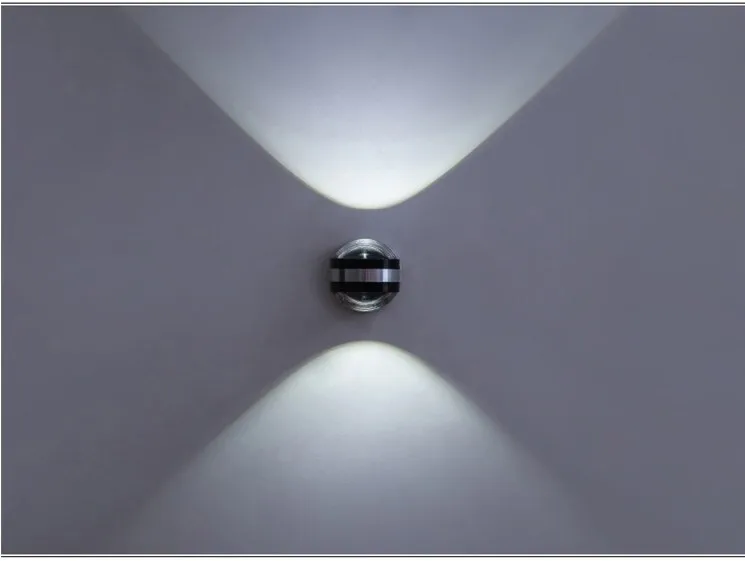 Светодиодный современный настенный светильник вверх и вниз декоративный в