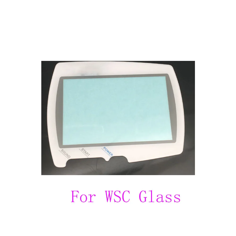 For WSC Glass Серебристо-белая Замена для защиты объектива BANDAI WSC WS WSC Wonder Swan - Цвет: For WSC Glass