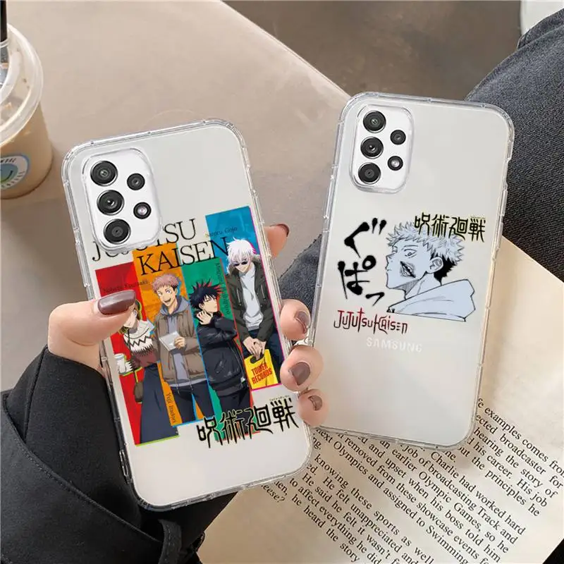 

Jujutsu Kaisen Japan Anime Phone Case Transparent For Huawei P20 P30 P40 honor mate 8X 9X 10i Pro Lite