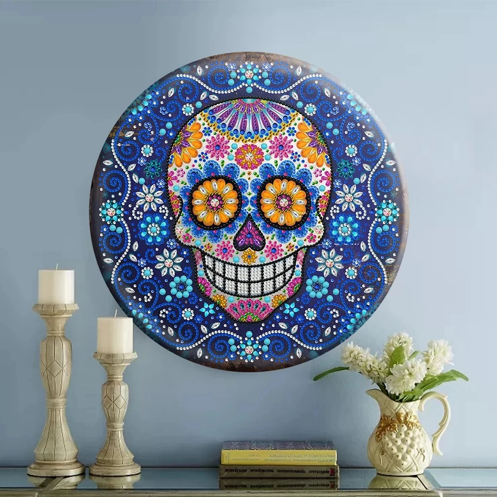 

5D Diamond Painting DIY Full Drill Special Shape Embroidery Mosaic Cross Stitch Kit Creative Skull Needlework Craft Home Decor