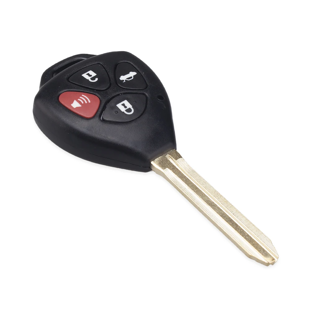 Чехол брелок KEYYOU 2/3/4 BTN для Toyota Corolla Yaris Prado Tarago Camry RAV4 REIZ Crown Avalon Venza|Ключ от авто| |