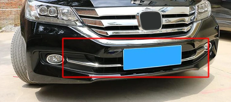 Передняя розетка из АБС-пластика рама капота 2 шт./компл. для Honda Accord Sedan 9th 2014 2015 |