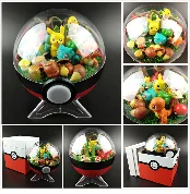 Многоцветный конструктор Покемон Pet pokebolas фигурка Пикачу чармандер, Сквиртл Charizard мяч с монстрами для подарка на день рождения
