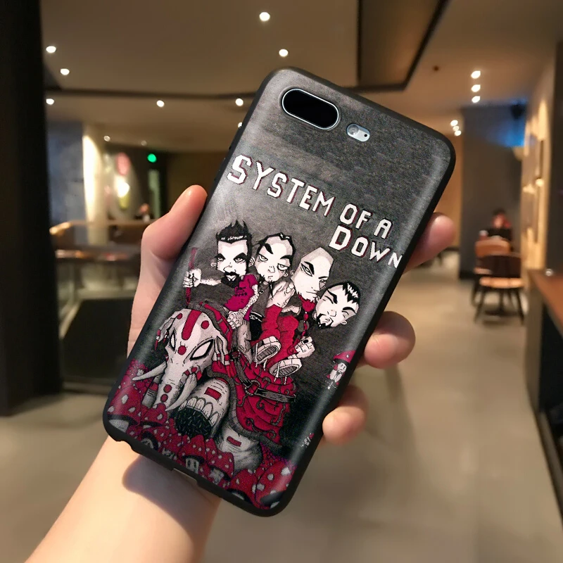 YIMAOC System Of A Down SOAD силиконовый мягкий чехол для iPhone 12 Mini 11 Pro XS Max XR X 8 7 6 6S Plus 5 5S SE |