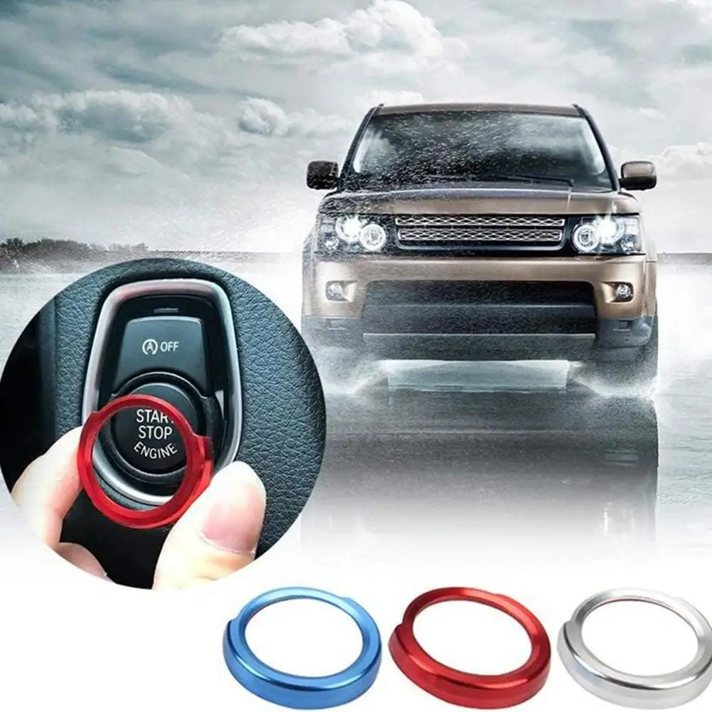 Автомобильный Стайлинг кнопка запуска вертикальная панель для автомобильного