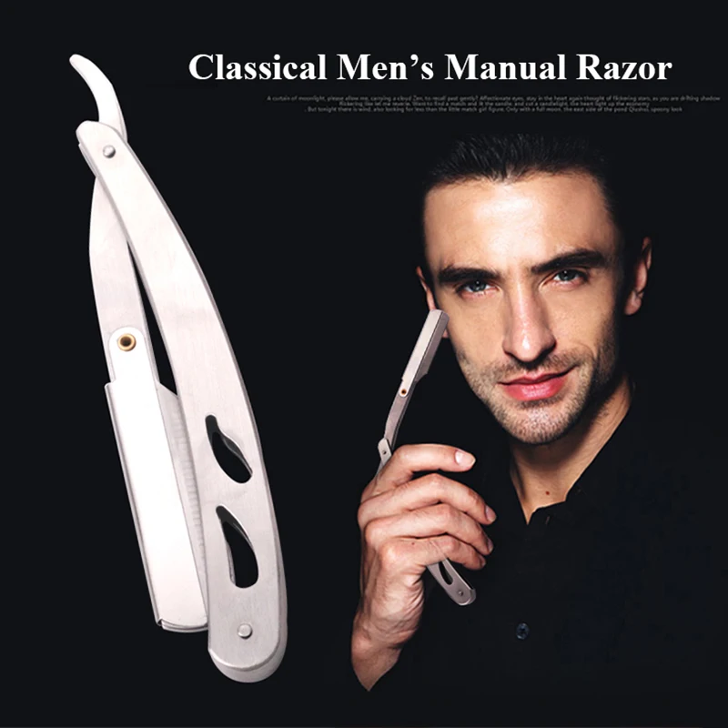 

Professional Stainless Steel Razor Men and Women Shaving Razors Barber Shaver Scraper Sharp Razor for Barber Shop