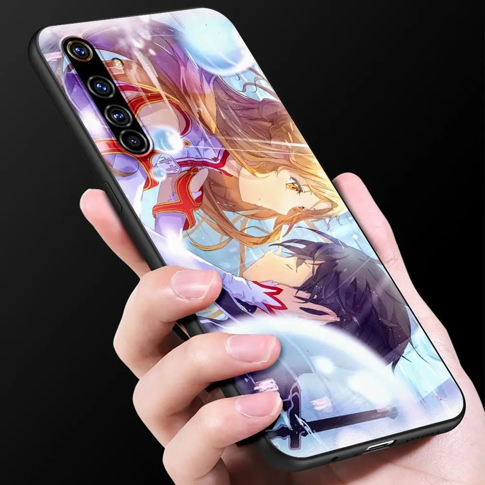 

Phone Case For OPPO A9 Realme Reno 6 C3 7 5 X7 X50 Pro 5G XT V3 X3 2020 Silicone Soft Capa Back Cover Rem Re Zero Emilia Comic