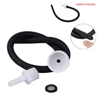 1 набор из пяти наборов латекс длинные Удобная насадка для душа наконечник моющее средство клизма очиститель кишечника насос 50 см