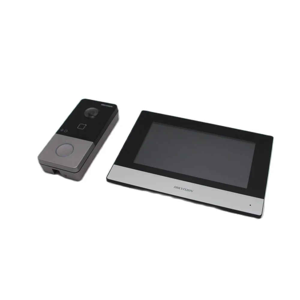 Ds-kv6113-wpe1(b). Домофон ds-kis603-p. Комплект ip видеодомофона с wi-fi hikvision ds-kis603-p(b). Hikvision ds ds kis603 p. Домофон ds-kis603-p.