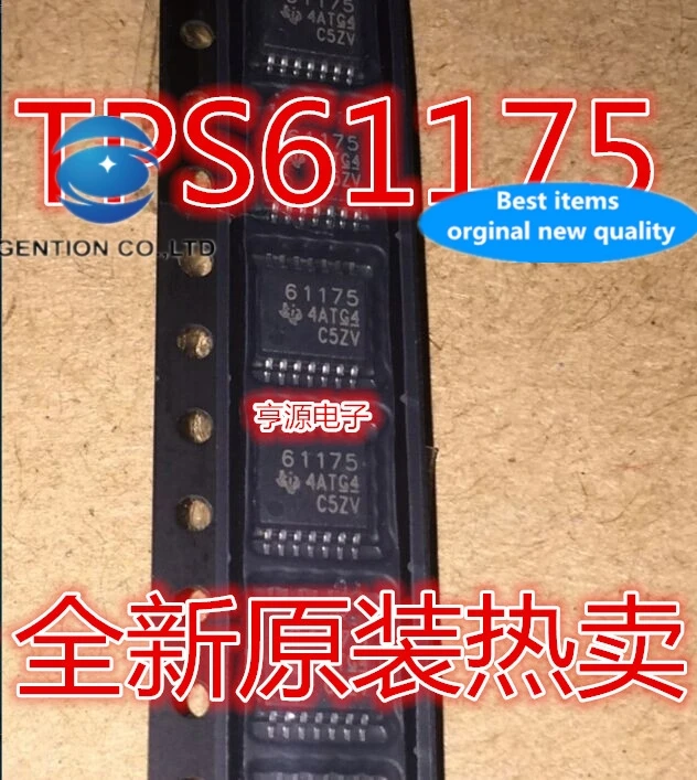 

10 шт. 100% оригинальный новый в наличии TPS61175 TPS61175PWPR 61175 высоковольтный повышающий преобразователь