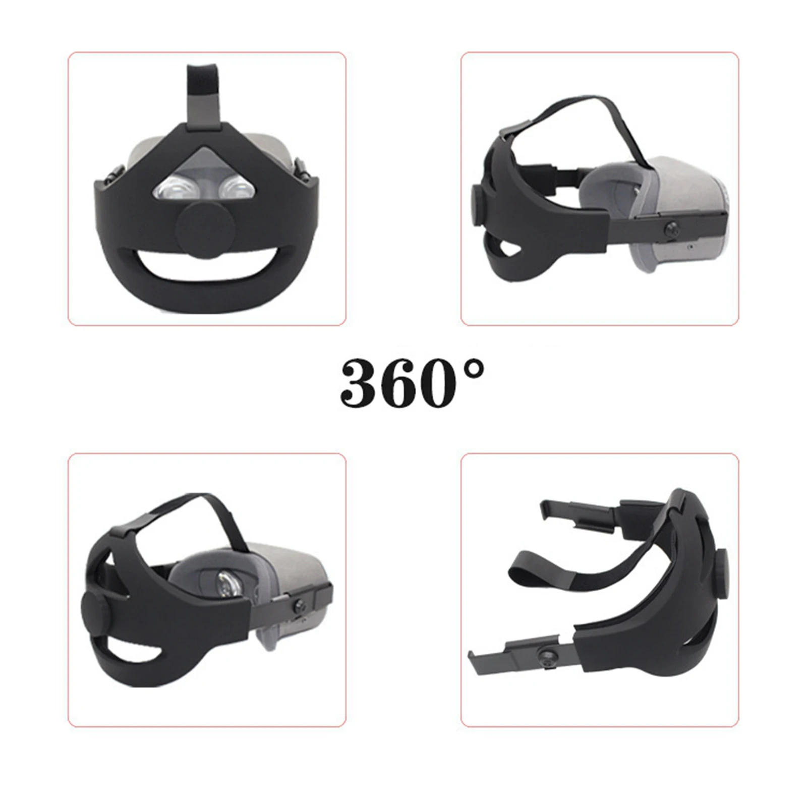

Comfortable Adjustable Headband Head Strap Replacement fits Quest 2